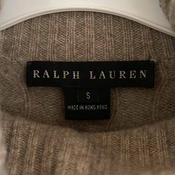 Ralph Lauren Black label cashmere turtleneck - Picture 2 of 4